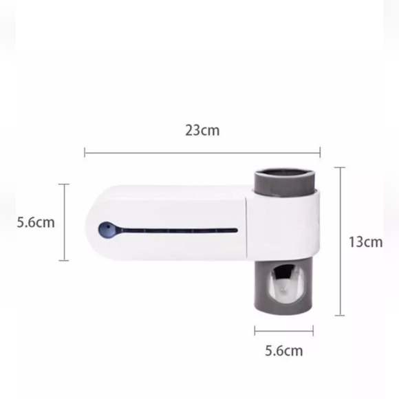 NIB UV Light Sterilizer, Toothbrush Holder & Cleaner, Auto Toothpaste Dispenser - Picture 14 of 14